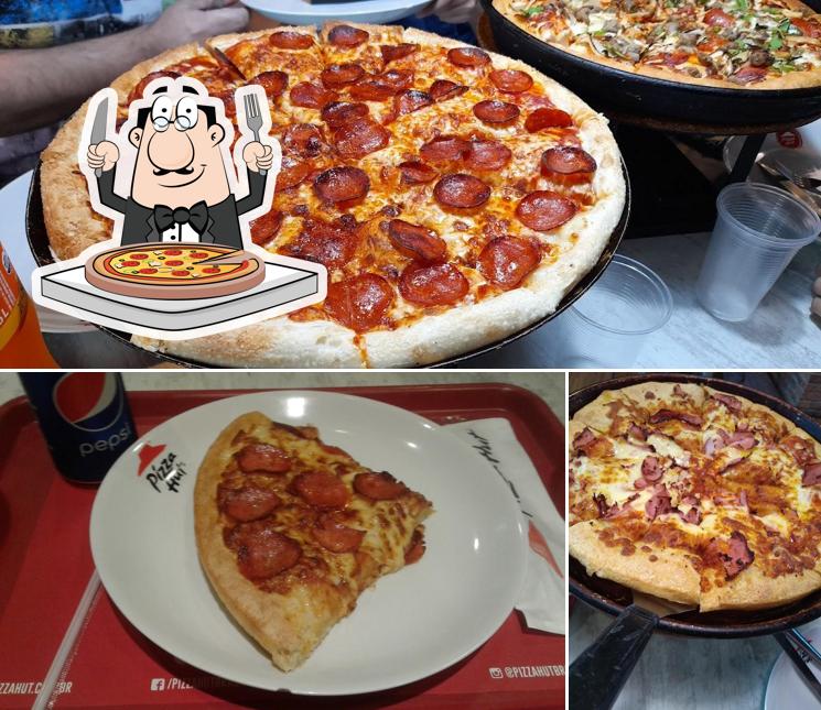 Experimente pizza no Pizza Hut PH Express Shopping Vitória: Pizzaria, Sobremesas, Bebidas em Vitória