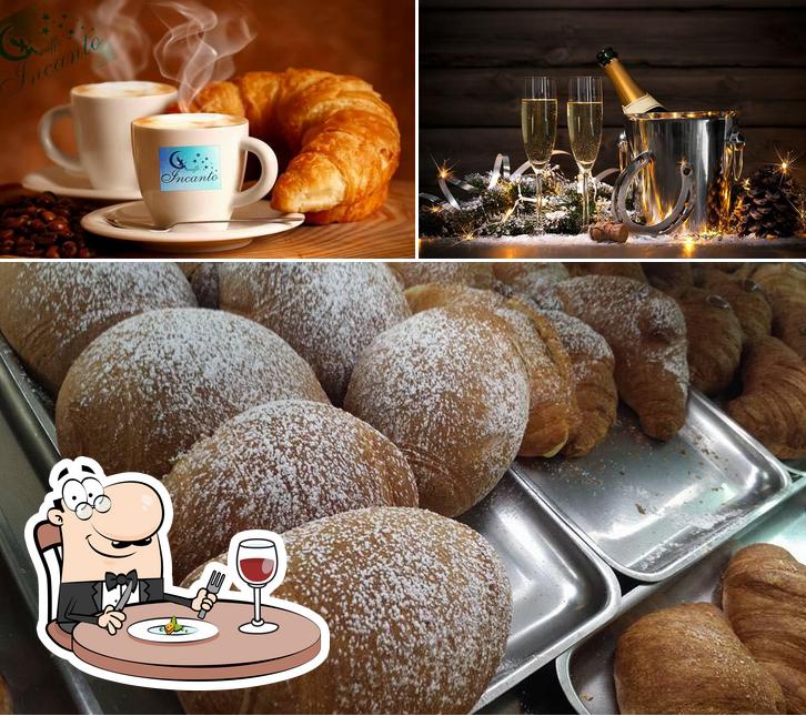 Tra le varie cose da Incanto Caffè si possono trovare la cibo e bevanda