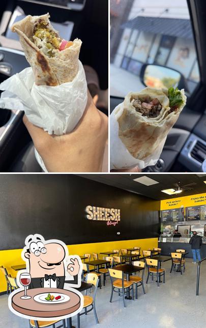 Еда и внутреннее оформление - все это можно увидеть на этой фотографии из Shawarma Junction - Best Shawarma in Irving TX