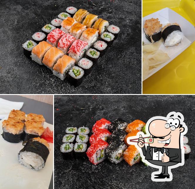 Prenez de nombreuses options de sushi