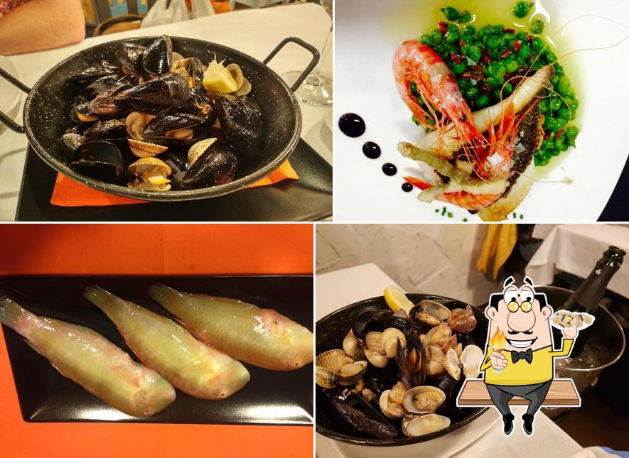 В "Restaurante Gamba de la Costa" вы можете отведать разнообразные блюда с морепродуктами