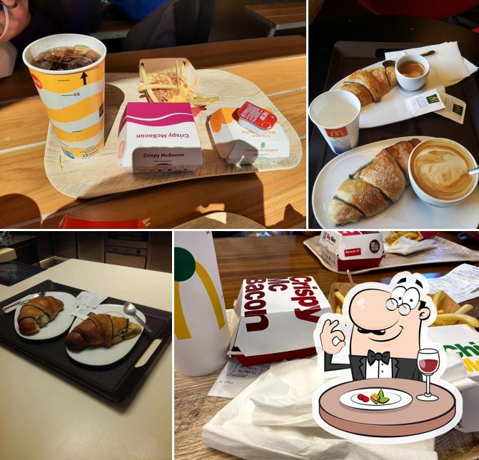 Cibo al McDonald's Roma Tiburtina De Paolis