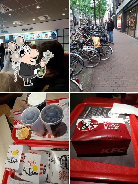 KFC a un espace pour recevoir un banquet pour un mariage