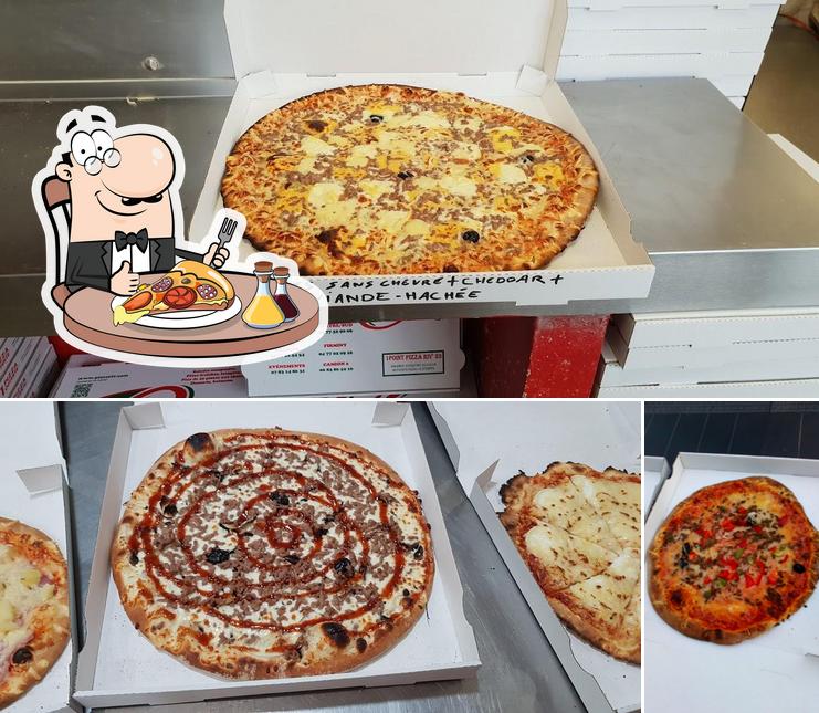 Prenez des pizzas à La Pizza Riv'