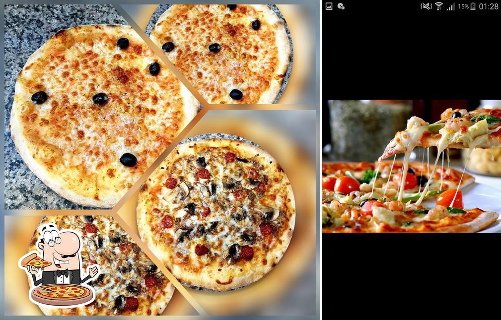 Essayez différents genres de pizzas