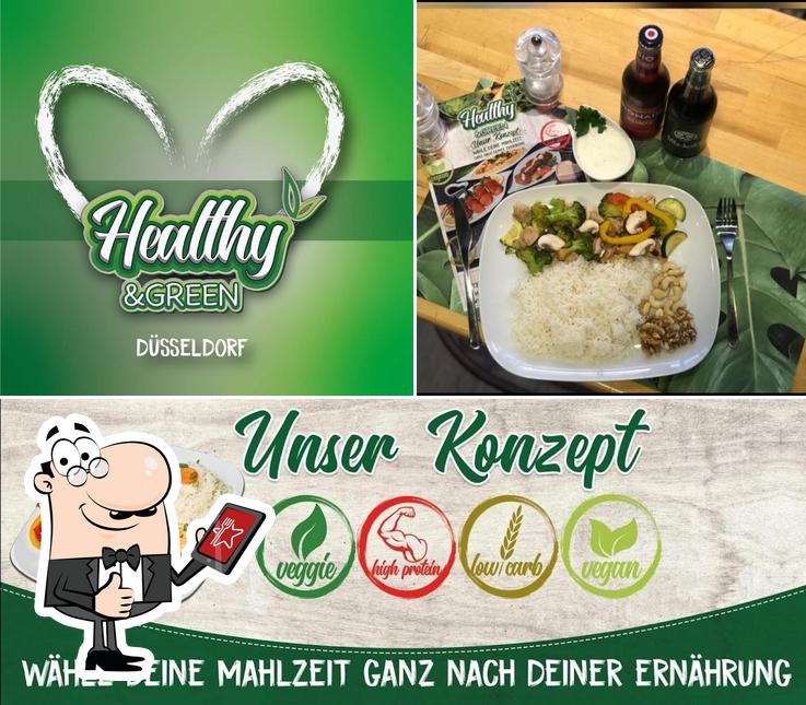 Здесь можно посмотреть фото ресторана "Healthy&Green - Vegan, Vegetarisch, Falafel In Düsseldorf ( 10% Rabatt)"