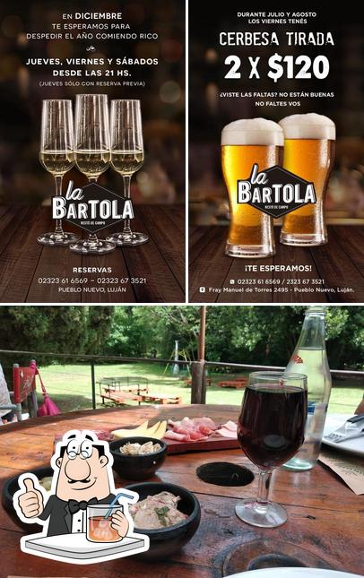 Las fotos de bebida y mariscos en La Bartola - Resto de Campo