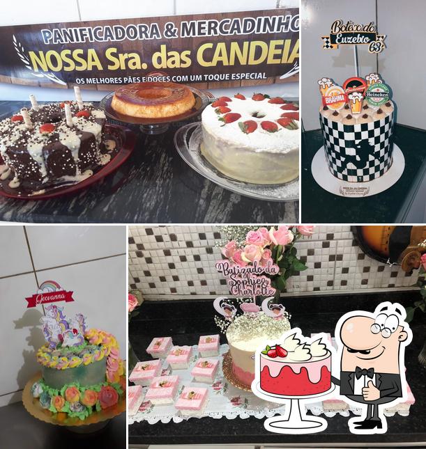 Look at the pic of Panificadora Nossa Senhora das Candeias BY Regirlene Diogenes Cakes & Gourmet