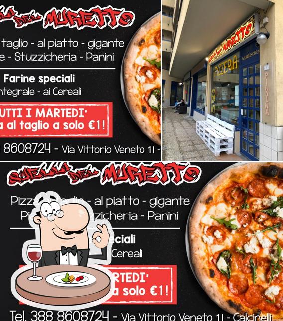 Jetez un coup d’oeil à l’image indiquant la nourriture et extérieur concernant Pizzeria Quelli Del Muretto