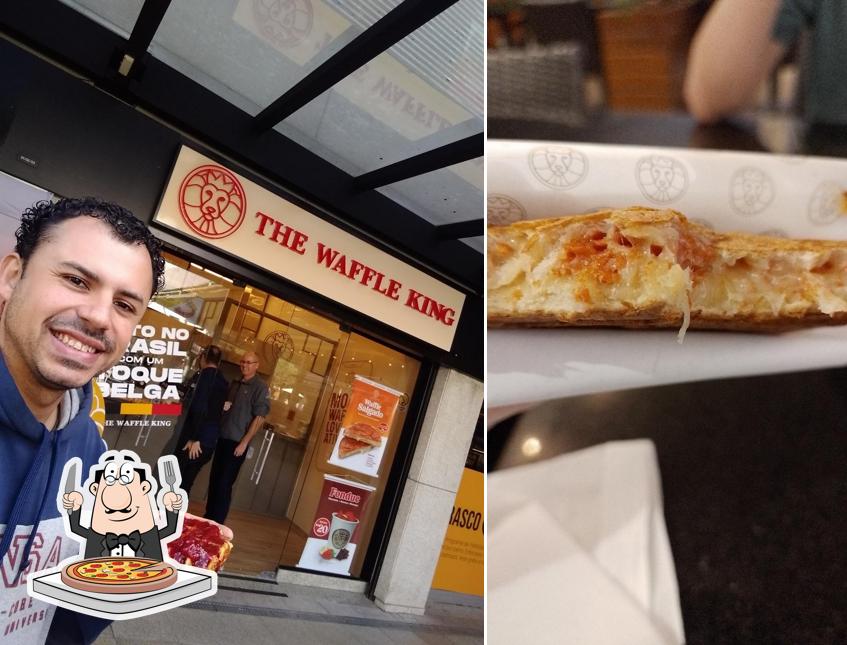 Experimente pizza no The Waffle King - Viva Open Mall