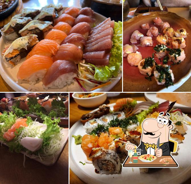 Comida en Hoken Sushi