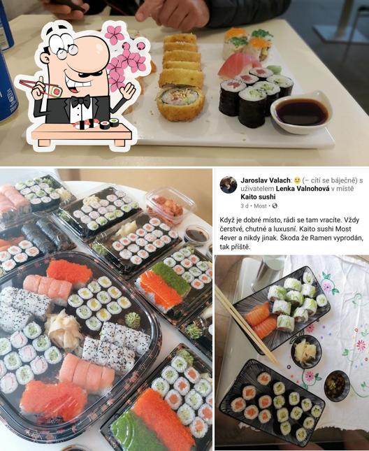 Tómate uno de sus diferentes tipos de sushi