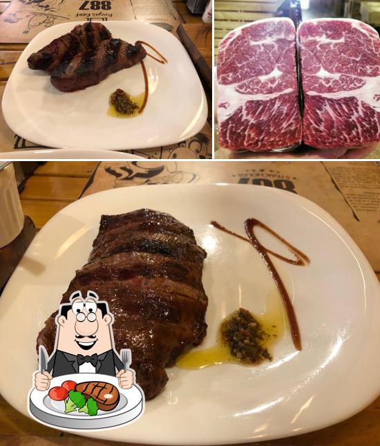 Experimente pratos de carne no A Angus Beef