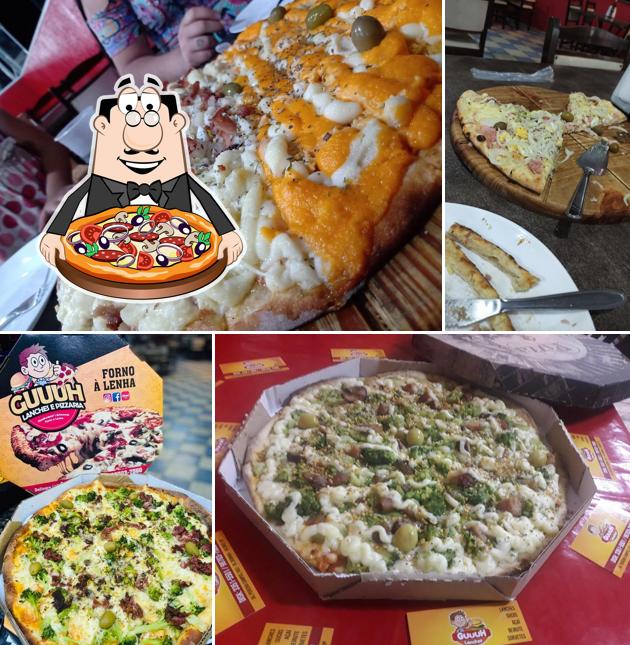 Escolha diferentes estilos de pizza