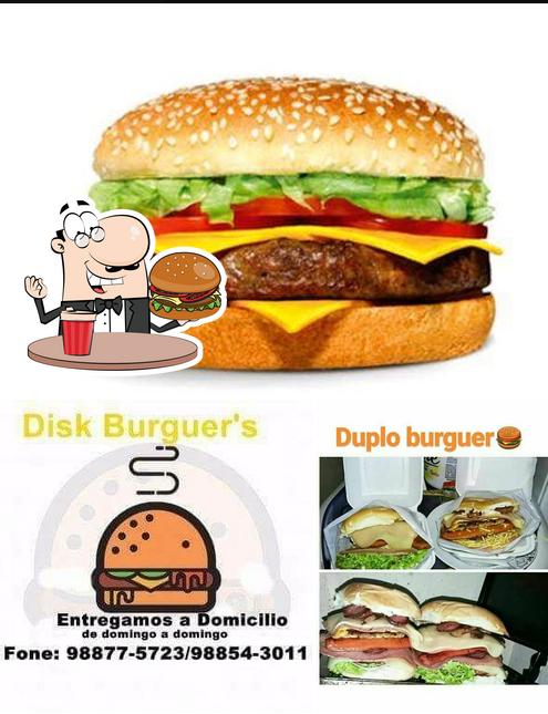 Consiga um hambúrguer no Disk Burguer's