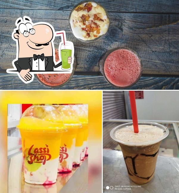 Enjoy a beverage at Lassi Shop