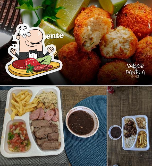 Peça pratos de carne no Sabor na Panela Grill