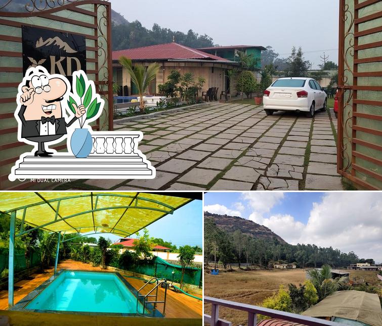 Check out how Shivay Bungalows - Amey House 5BHK, Swimming Pool looks outside