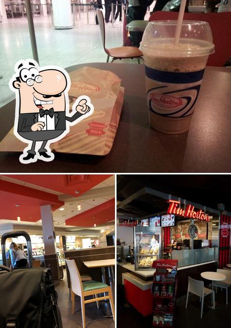 Découvrez l'intérieur de Tim Hortons