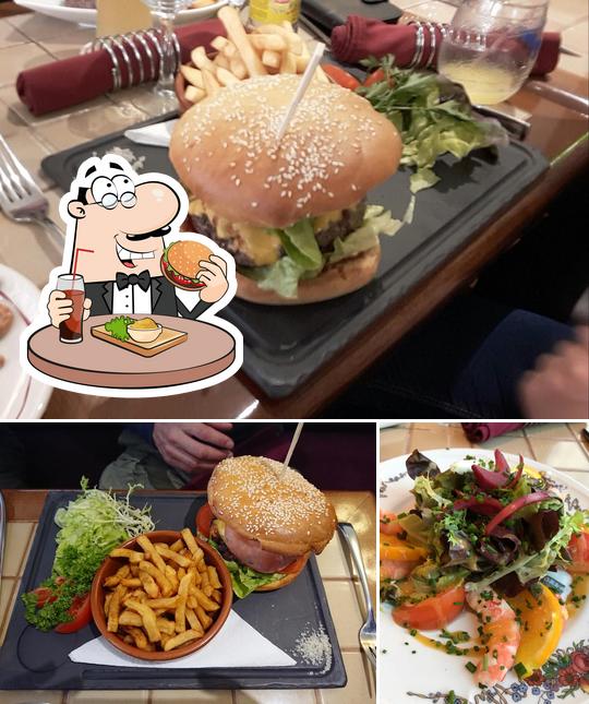 Essayez un hamburger à Relais d'Alsace