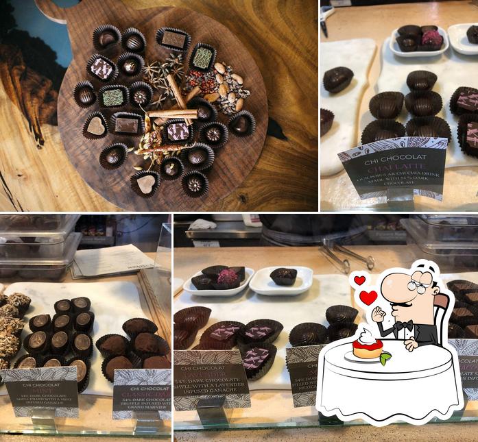 Chi Chocolat offers a range of sweet dishes