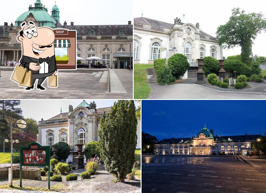 You can get some fresh air at the outside area of GOP Varieté-Theater Kaiserpalais Bad Oeynhausen