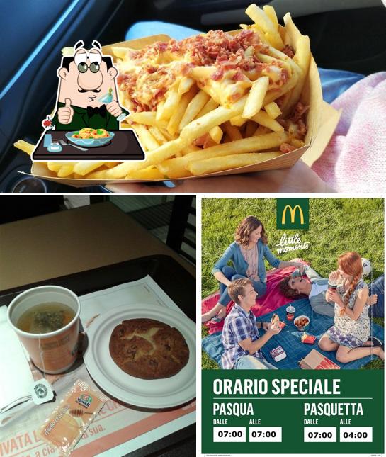 Cibo al McDonald's Treviso Repubblica