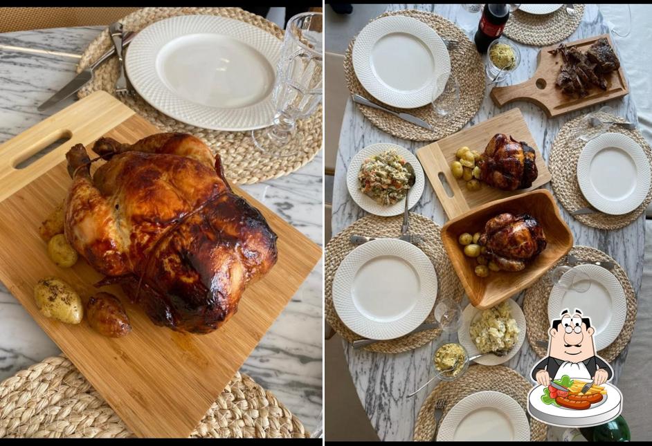 Comida em Frango Assado Dona Maria