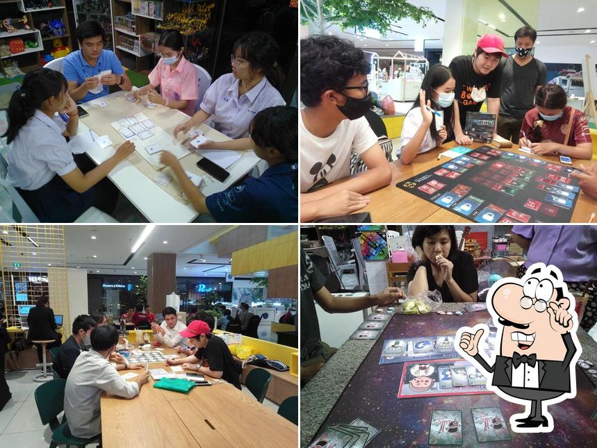 Check out how Level Up+ Board Game Cafe looks inside