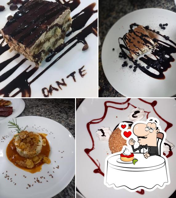 Dante Restaurant & Pizzeria offre un nombre de desserts