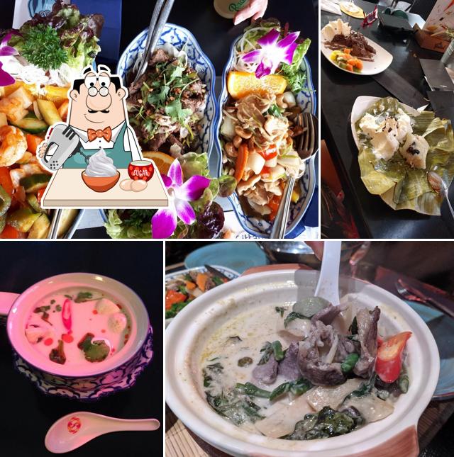 Restaurant Thaiphoon bietet eine Auswahl von Süßspeisen