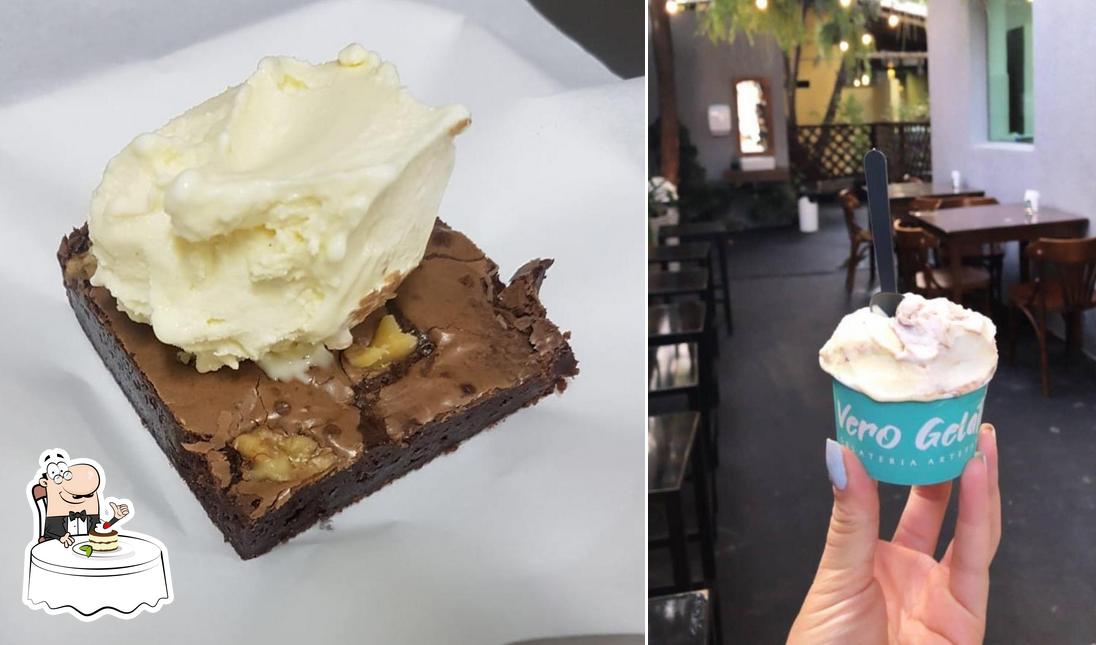 Vero Gelato provê uma seleção de pratos doces