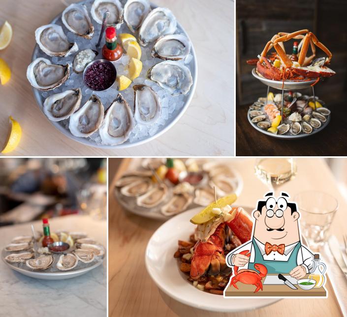 Essayez différents repas à base de fruits de mer disponibles à Lucille's Mont-Tremblant