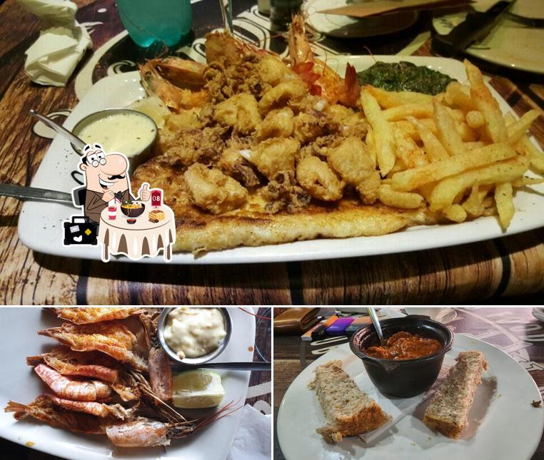 Comida en Crawdaddy's Pub & Co