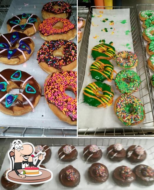 Dunkin' provides a number of sweet dishes