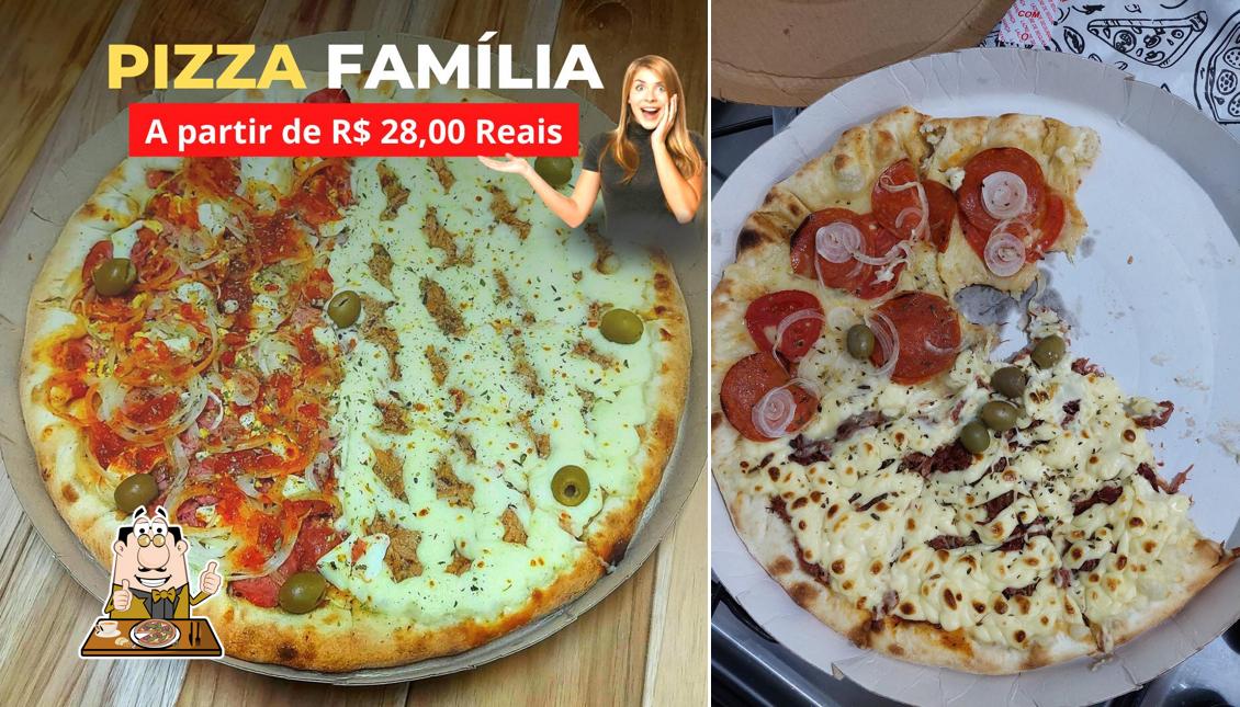 No Luzmar Pizzaria, você pode pedir pizza