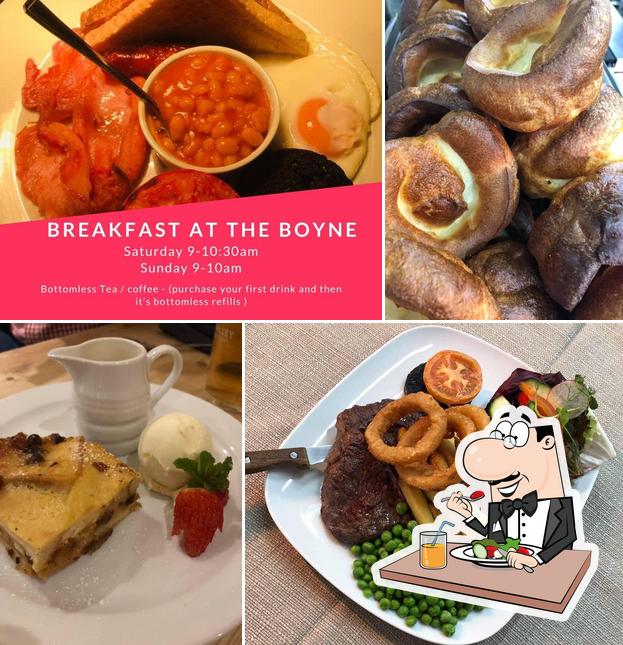 Meals at Boyne arms