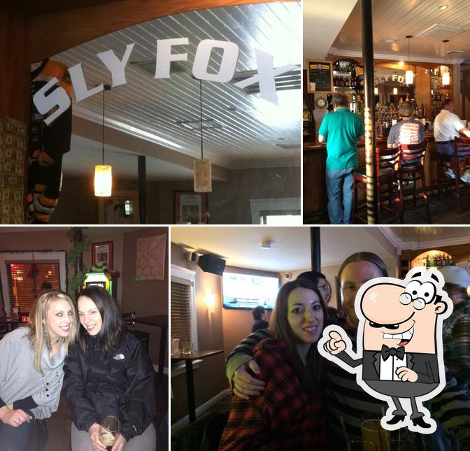 The interior of Sly Fox Tavern