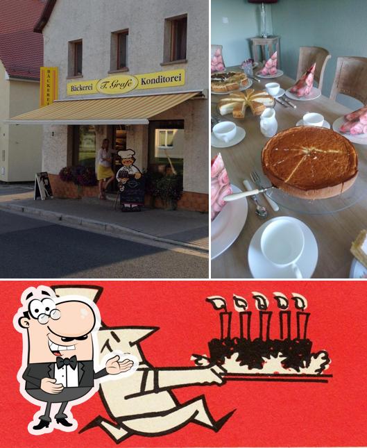 Здесь можно посмотреть снимок кафе "Dorfcafé Bäckerei und Konditorei Grafe"