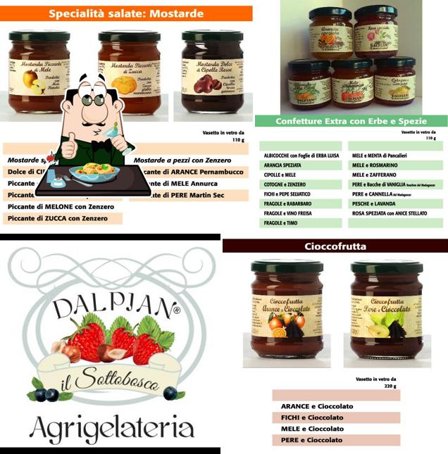 Platti al Agrigelateria Dalpian