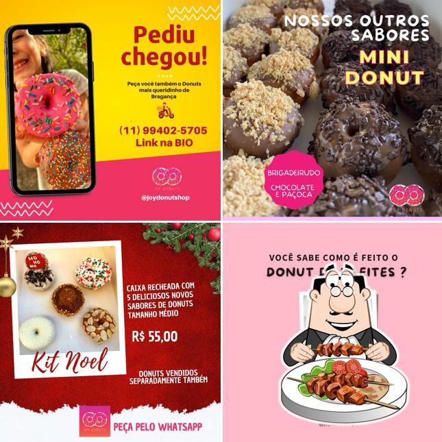 Comida em Joy Donuts Shop