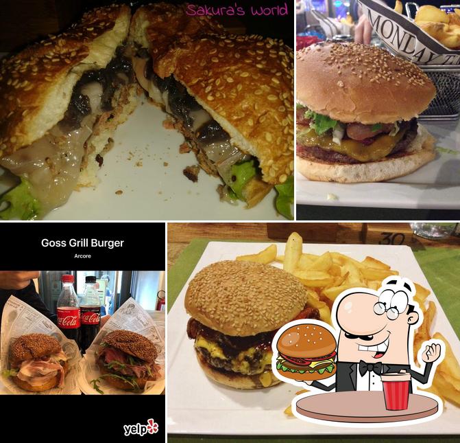 Order a burger at Goss Grill Burger Arcore