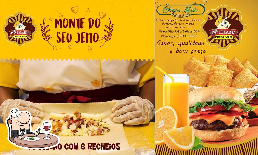 Comida em Lanchonete e Pastelaria Chega Mais