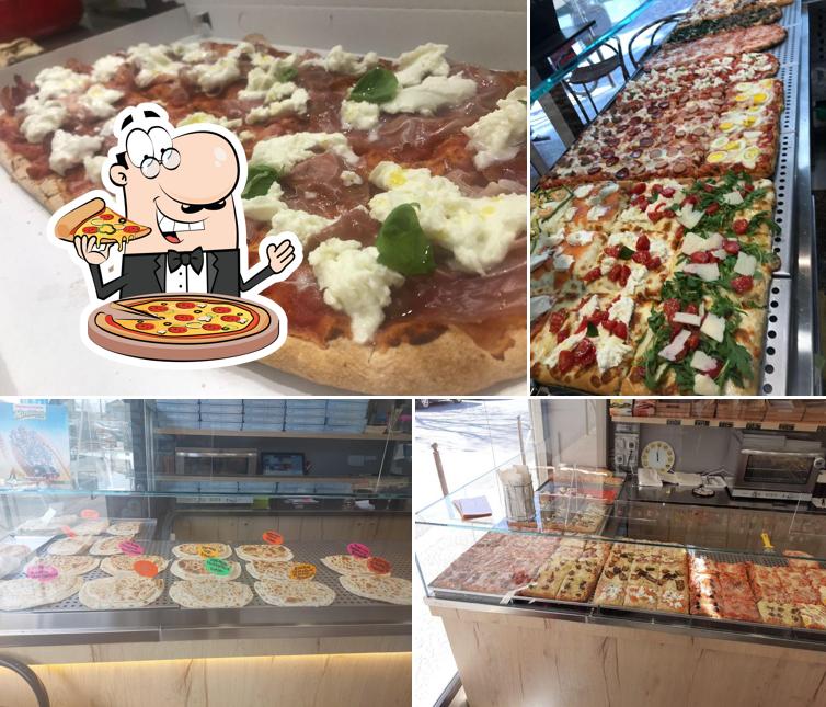 Try out pizza at Emoji Pizza