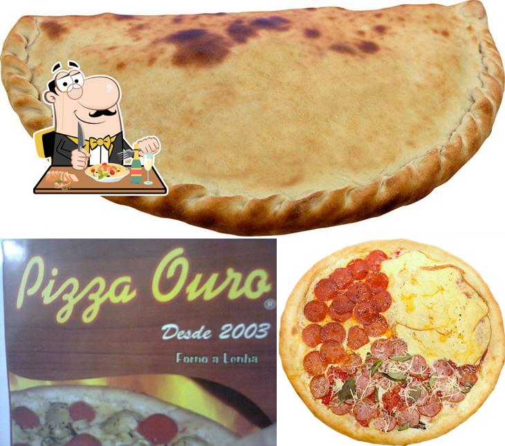 Comida em Pizza Ouro