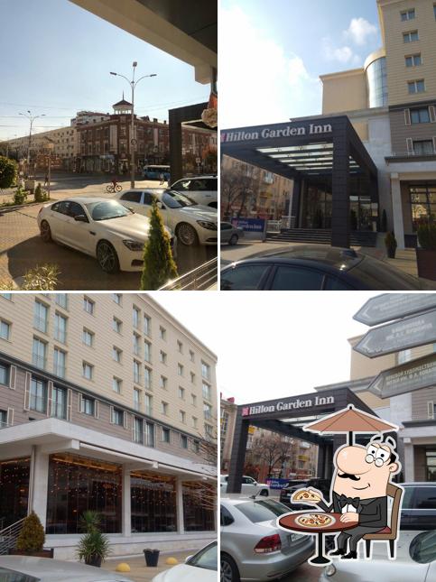 La parte exterior de Hilton Garden Inn Krasnodar