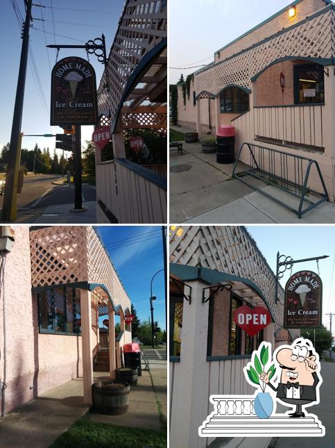 L'extérieur de Little Ice Cream & Soda Shoppe