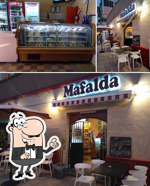 El interior de Sándwiches de Miga Mafalda