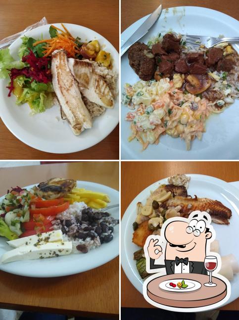 Comida em Topázio Restaurante