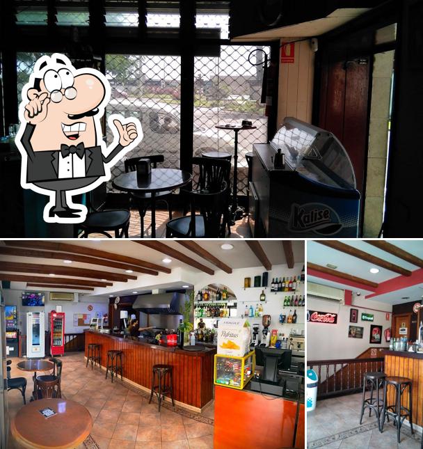 Check out how Bar Cafeteria Carybom looks inside